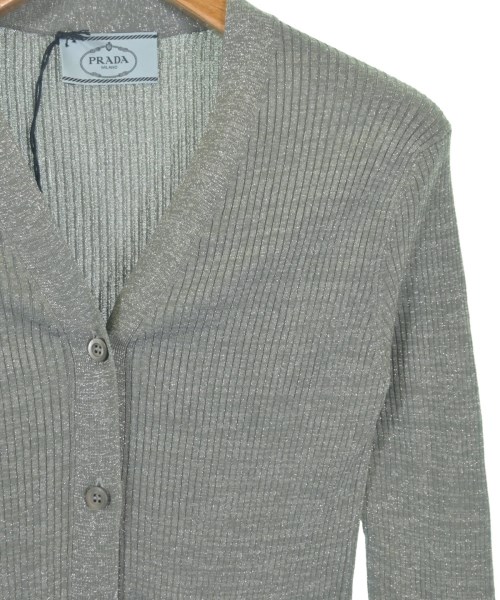 PRADA（プラダ）カーディガン グレー サイズ:38(S位) レディース/2200651840194