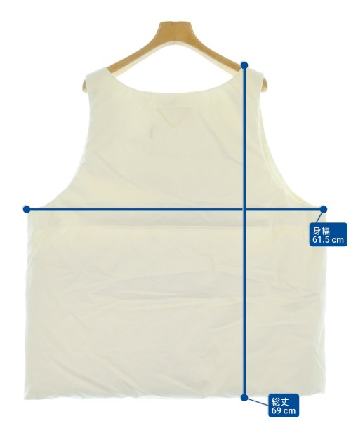 PRADA（プラダ）ブラウス 白 サイズ:XL レディース/2200651840323