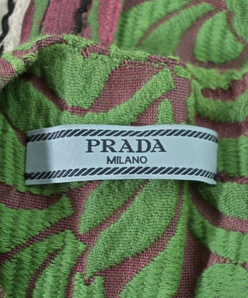 PRADA（プラダ）カジュアルシャツ 緑 サイズ:38(S位) レディース/2200651677059