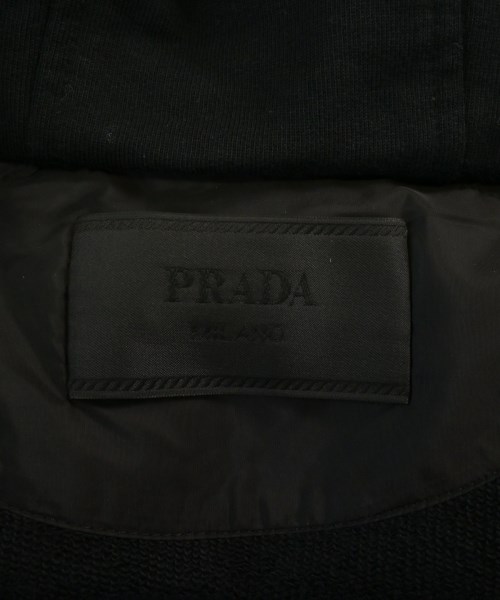 PRADA（プラダ）パーカー 黒 サイズ:L メンズ/2200651967235