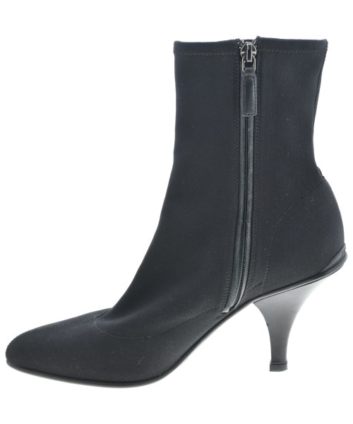 PRADA（プラダ）ブーツ 黒 サイズ:EU37 1/2(24cm位) レディース/2200652134087