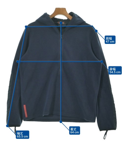 PRADA（プラダ）Tシャツ・カットソー 紺 サイズ:S メンズ/2200652161014