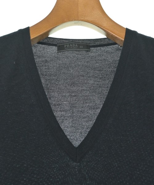 PRADA（プラダ）ベスト 黒 サイズ:48(L位) メンズ/2200652161090