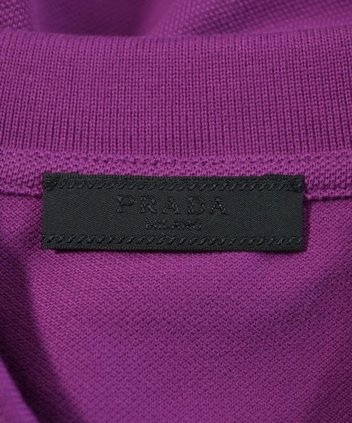 PRADA（プラダ）ポロシャツ 紫 サイズ:L メンズ/2200652161106