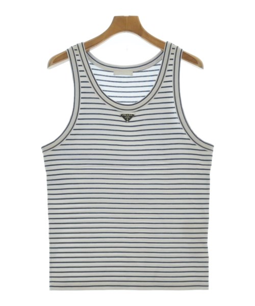 PRADA(プラダ)タンクトップ 白 サイズ:M/2200652612028