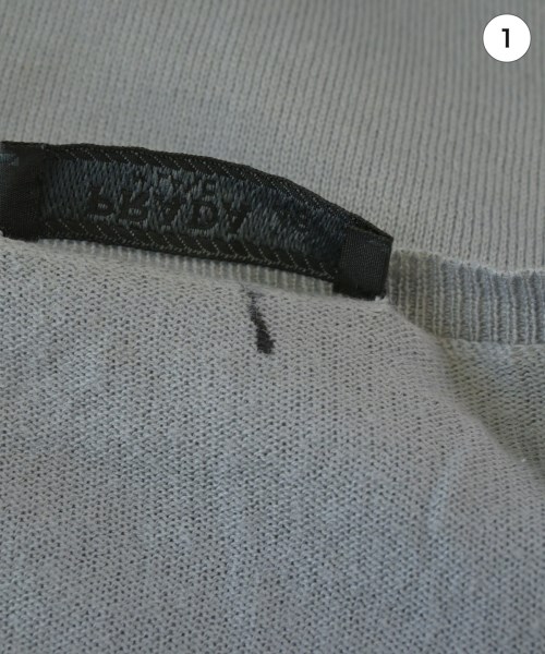 PRADA（プラダ）ニット・セーター グレー サイズ:48(L位) メンズ/2200653039022