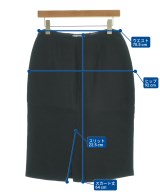 PRADA（プラダ）ひざ丈スカート 黒 サイズ:42(M位) レディース/2200653075266