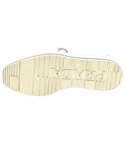 PRADA（プラダ）ドレスシューズ/ローファー シルバー サイズ:37 1/2(24cm位) レディース/2200653136059