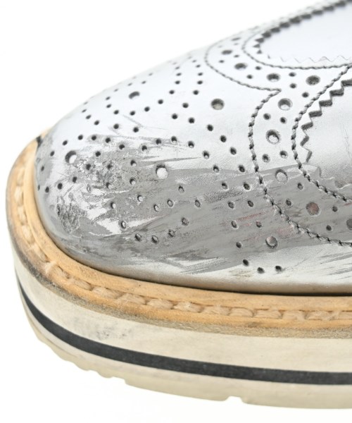 PRADA（プラダ）ドレスシューズ/ローファー シルバー サイズ:37 1/2(24cm位) レディース/2200653136059