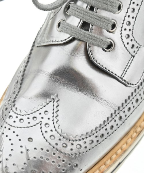 PRADA（プラダ）ドレスシューズ/ローファー シルバー サイズ:37 1/2(24cm位) レディース/2200653136059
