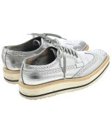 PRADA（プラダ）ドレスシューズ/ローファー シルバー サイズ:37 1/2(24cm位) レディース/2200653136059