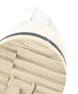 PRADA（プラダ）ドレスシューズ/ローファー シルバー サイズ:37 1/2(24cm位) レディース/2200653136059