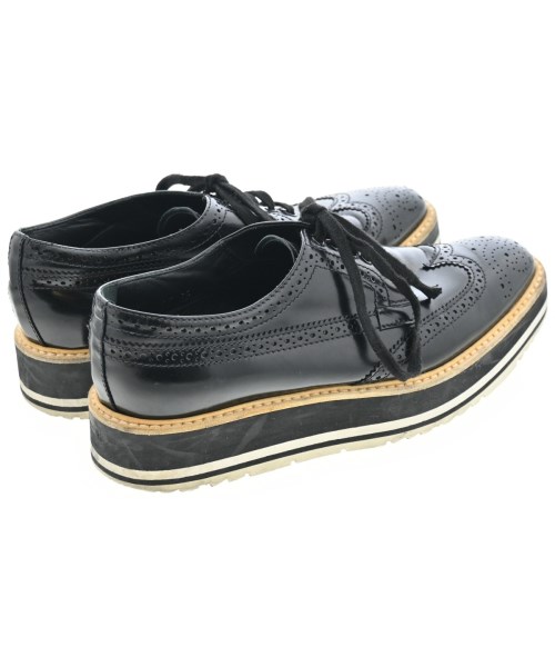 PRADA（プラダ）ドレスシューズ/ローファー 黒 サイズ:EU37 1/2(24cm位) レディース/2200653136073