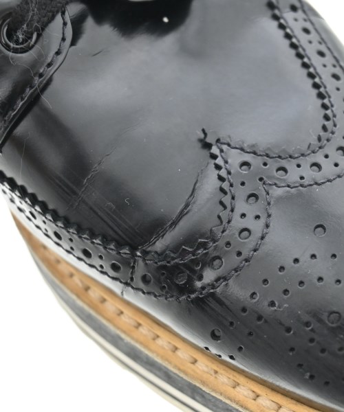 PRADA（プラダ）ドレスシューズ/ローファー 黒 サイズ:EU37 1/2(24cm位) レディース/2200653136073
