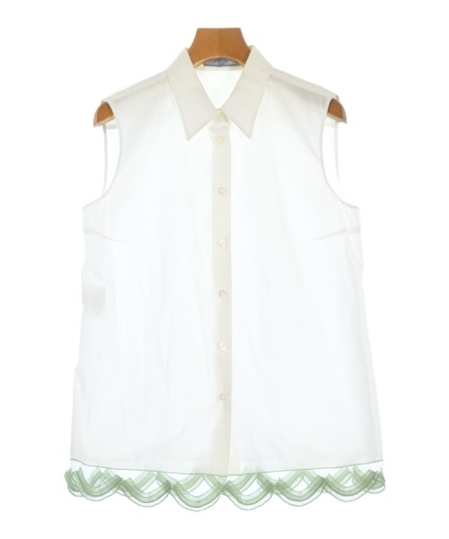 PRADA(プラダ)ブラウス 白 サイズ:40(M位)/2200629274020