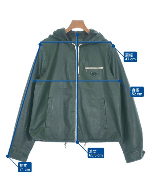 PRADA（プラダ）その他 緑 サイズ:52(XXL位) メンズ/2200651925037