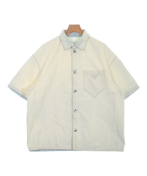 PRADA(プラダ)カジュアルシャツ 白 サイズ:XXL/2200651925235
