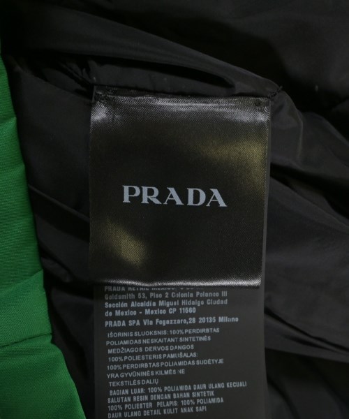 PRADA（プラダ）ブルゾン 緑 サイズ:48(L位) メンズ/2200653314037