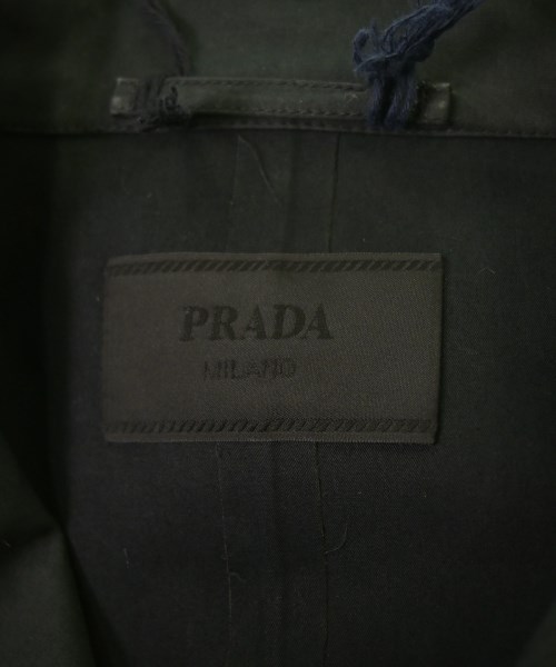 PRADA（プラダ）トレンチコート 黒 サイズ:48(L位) メンズ/2200653314068