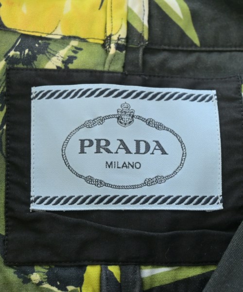 PRADA（プラダ）カジュアルシャツ 黒 サイズ:M メンズ/2200653321226