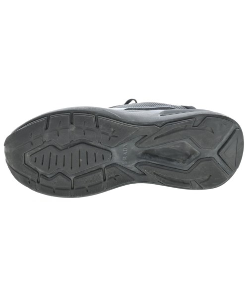 PRADA（プラダ）スニーカー 黒 サイズ:9(28cm位) メンズ/2200653493060