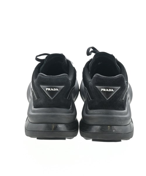 PRADA（プラダ）スニーカー 黒 サイズ:9(28cm位) メンズ/2200653493060