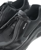 PRADA（プラダ）スニーカー 黒 サイズ:9(28cm位) メンズ/2200653493060