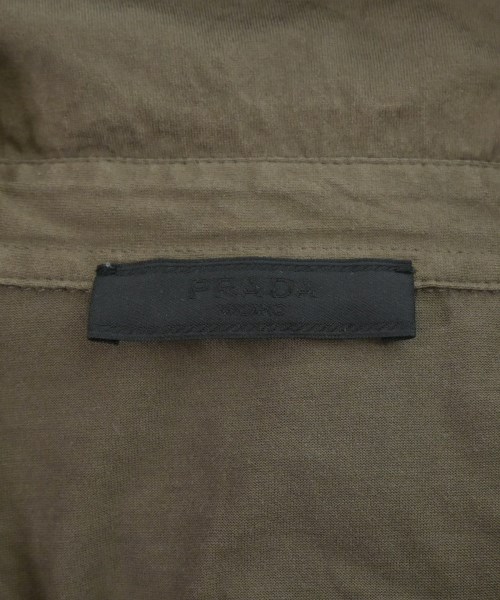 PRADA（プラダ）ポロシャツ 茶 サイズ:M メンズ/2200653244051