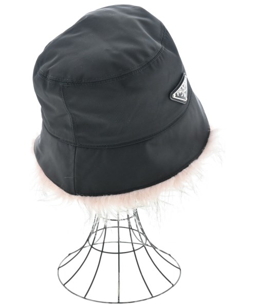 PRADA（プラダ）ハット 黒 サイズ:- レディース/2200653618012