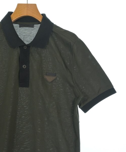 PRADA（プラダ）ポロシャツ 緑 サイズ:S メンズ/2200653466033