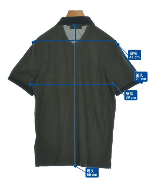 PRADA（プラダ）ポロシャツ 緑 サイズ:S メンズ/2200653466033