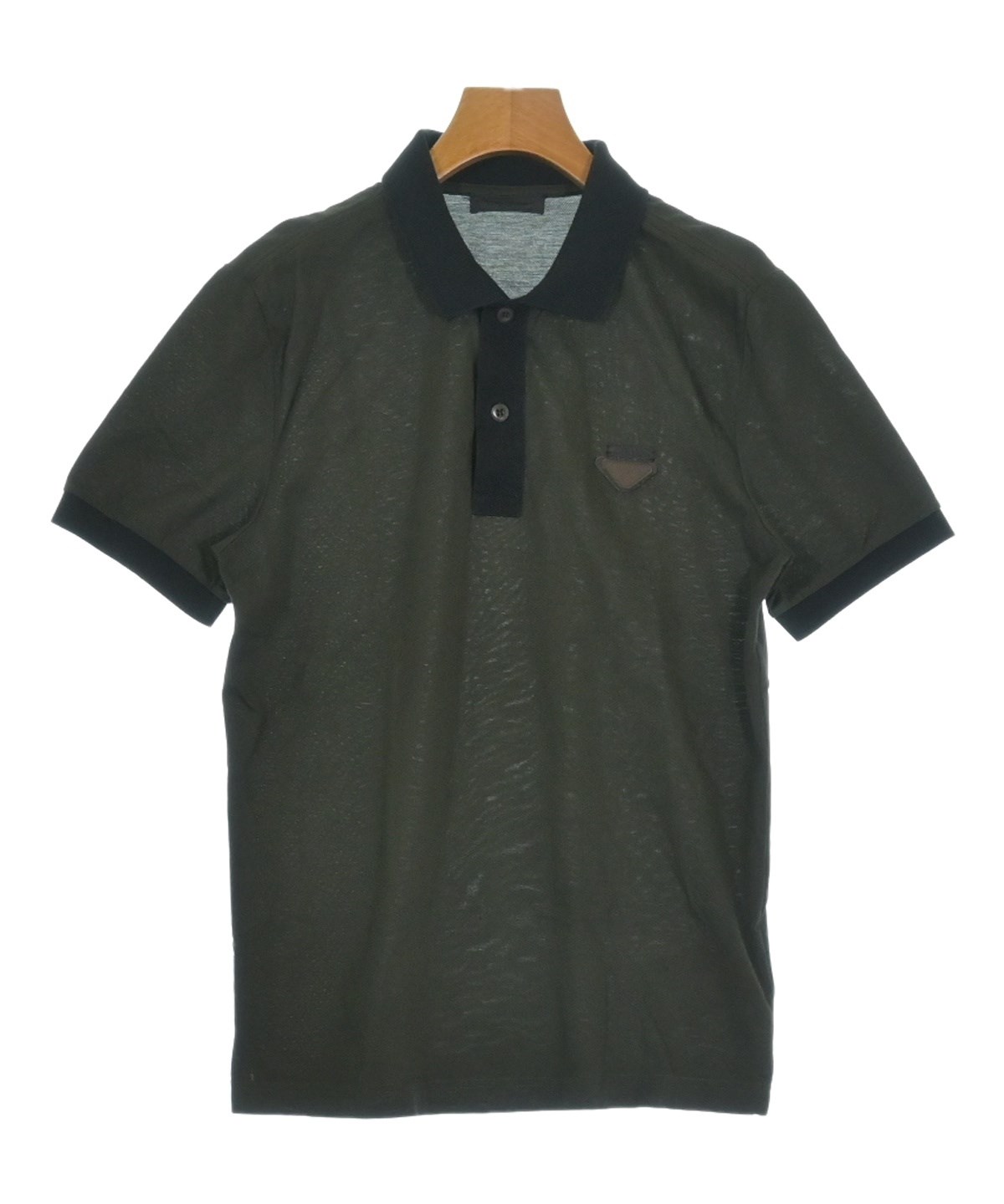 PRADA（プラダ）ポロシャツ 緑 サイズ:S メンズ/2200653466033 |【公式