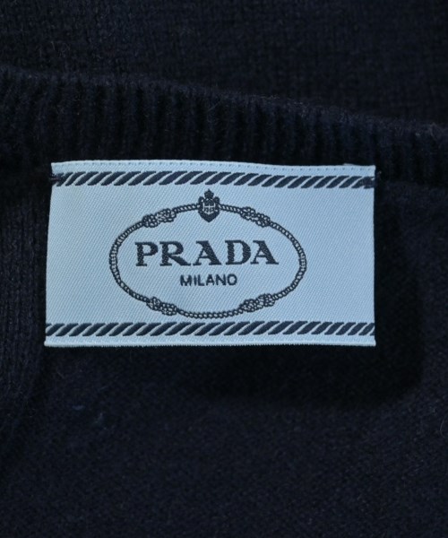 PRADA（プラダ）カーディガン 紺 サイズ:38(S位) レディース/2200654090022