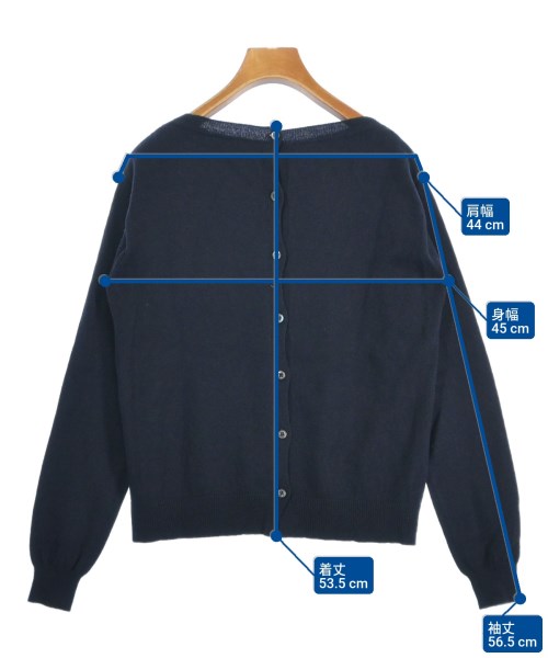 PRADA（プラダ）カーディガン 紺 サイズ:38(S位) レディース/2200654090022