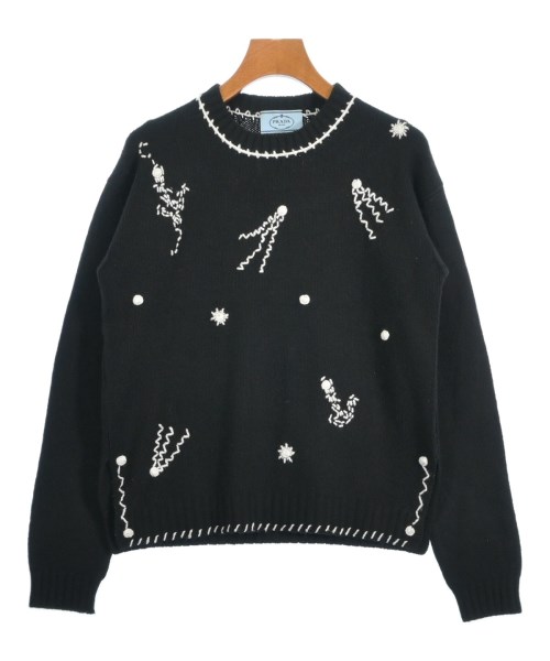 PRADA(プラダ)ニット・セーター 黒 サイズ:38(S位)/2200654090039