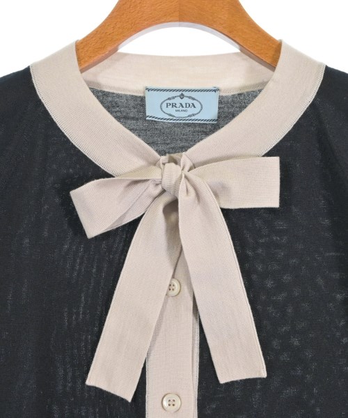 PRADA（プラダ）カーディガン 黒 サイズ:40(M位) レディース/2200654090046
