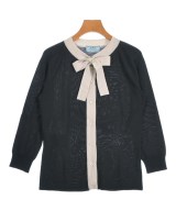 PRADA（プラダ）カーディガン 黒 サイズ:40(M位) レディース/2200654090046