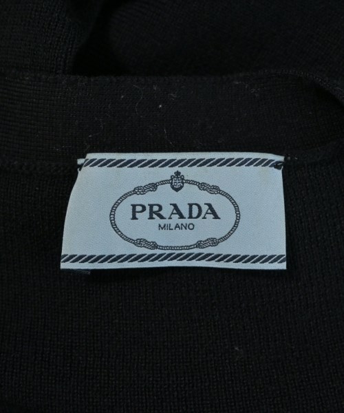 PRADA（プラダ）カーディガン 黒 サイズ:38(S位) レディース/2200654090053