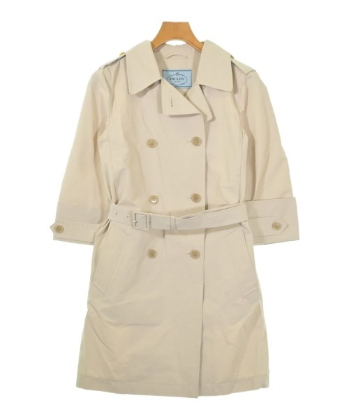 PRADA(プラダ)ステンカラーコート ベージュ サイズ:38(S位)/2200654111017