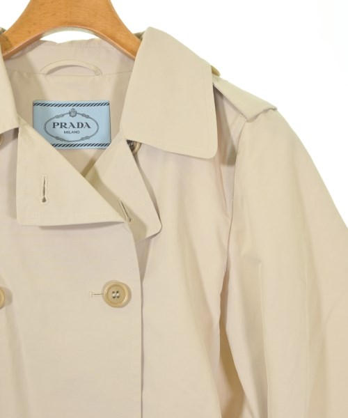 PRADA（プラダ）ステンカラーコート ベージュ サイズ:38(S位) レディース/2200654111017