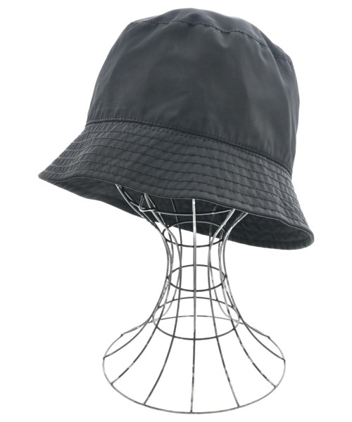 PRADA(プラダ)ハット 黒 サイズ:L/2200702297175