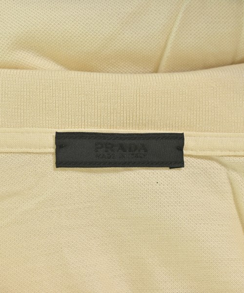 PRADA（プラダ）ポロシャツ ベージュ サイズ:S メンズ/2200699213011