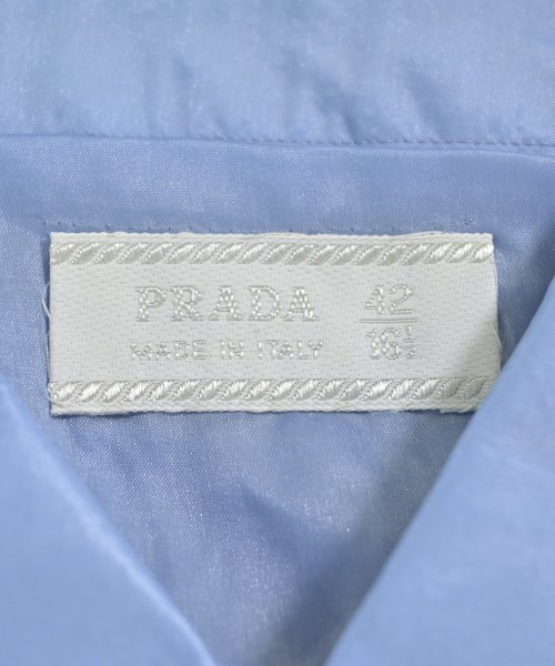 PRADA（プラダ）カジュアルシャツ 青 サイズ:42(XXL位) メンズ/2200700813650
