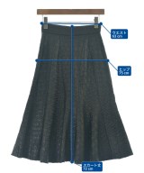 PRADA（プラダ）ロング・マキシ丈スカート 黒 サイズ:38(S位) レディース/2200701539054