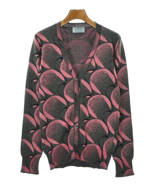 PRADA(プラダ)カーディガン グレー サイズ:38(S位)/2200702425080