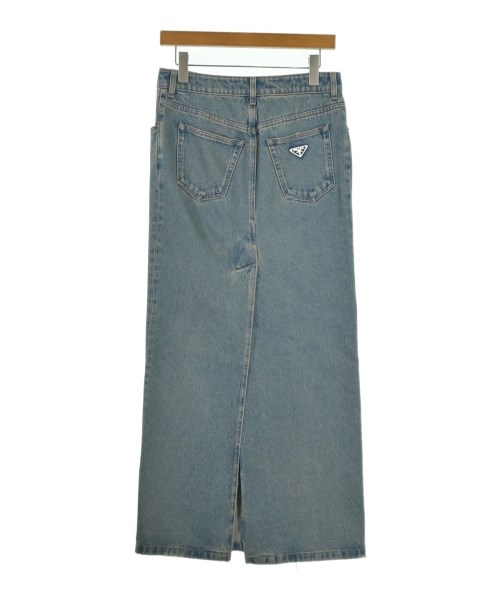 PRADA（プラダ）ロング・マキシ丈スカート 紺 サイズ:38(S位) レディース/2200702471018