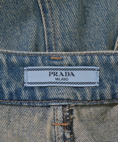 PRADA（プラダ）ロング・マキシ丈スカート 紺 サイズ:38(S位) レディース/2200702471018