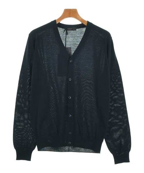 PRADA(プラダ)カーディガン 紺 サイズ:46(M位)/2200702695025