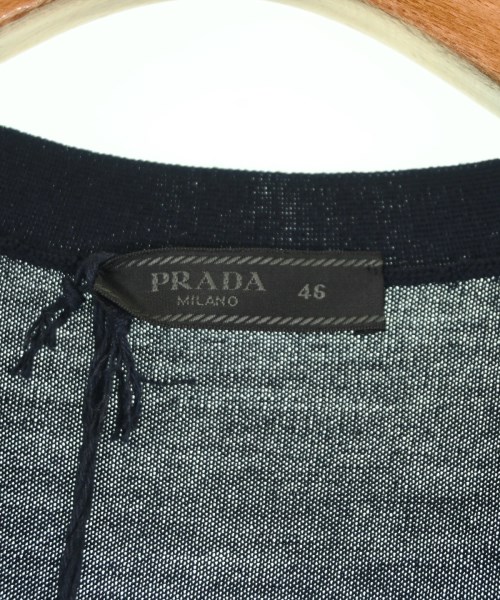 PRADA（プラダ）カーディガン 紺 サイズ:46(M位) メンズ/2200702695025