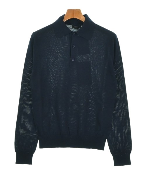 PRADA(プラダ)ニット・セーター 紺 サイズ:44(S位)/2200702695032